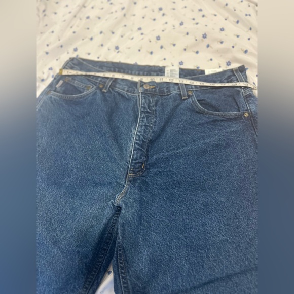 Vintage Y2K ‘02 NWT Mens Carhartt 40x30 B21 DST Relaxed Fit Flannel Lined Jeans - Picture 3 of 16